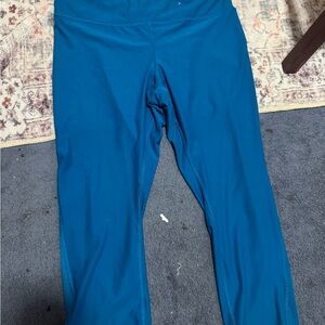Juicy Couture Blue Leggings with Pink Logo